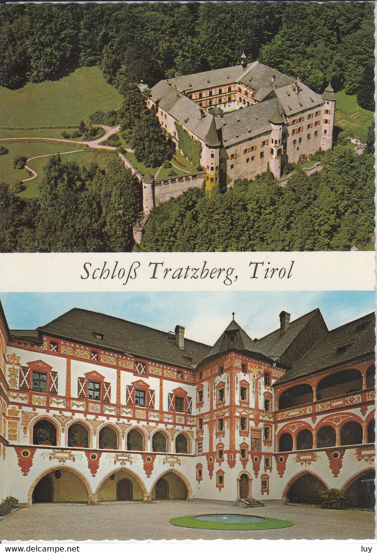 JENBACH - Schloß TRATZBERG,  Inntal, 2-fach Ansicht, Burgen Und Schlösser - Jenbach