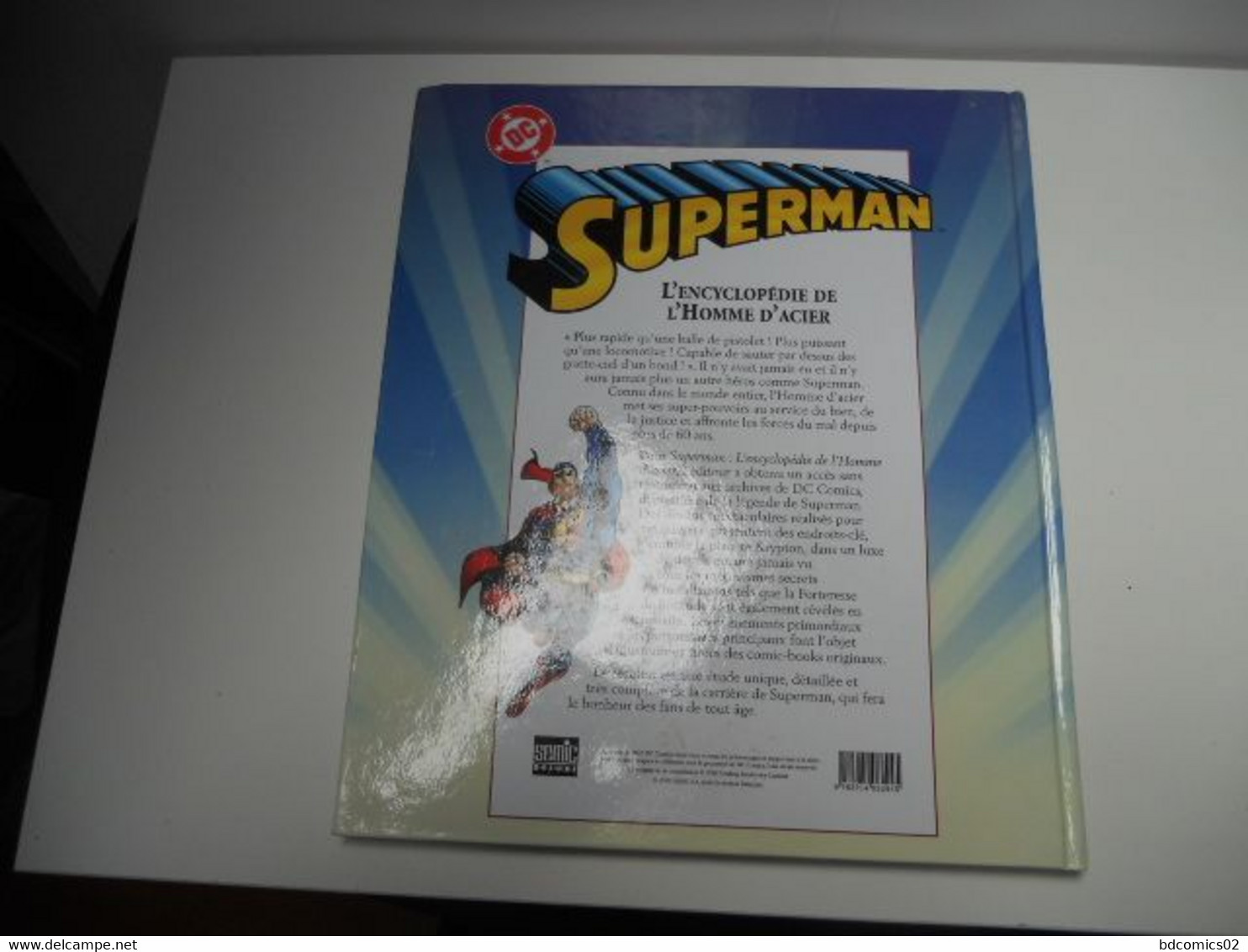 Superman L'encyclopedie De L'homme D'acier Semic Dc TBE - Superman