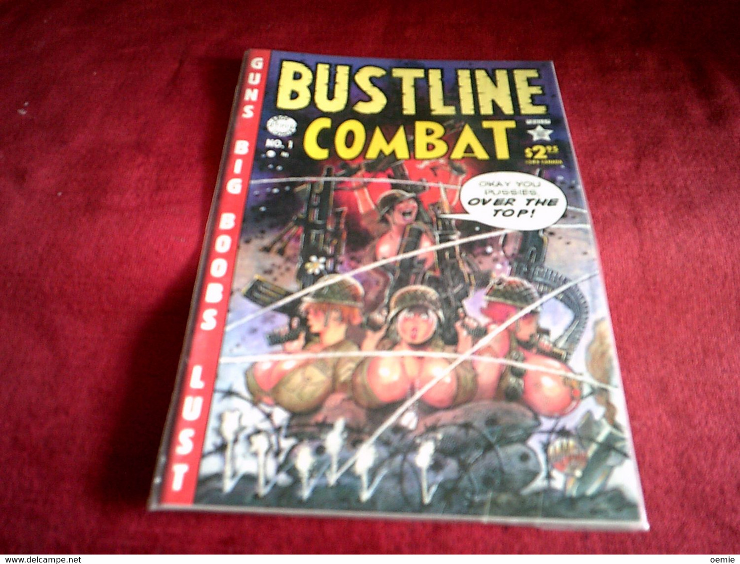 GUNS BIG BOOBS LUST  / BUSTLINE  COMBAT  N° 1 - Otros Editores