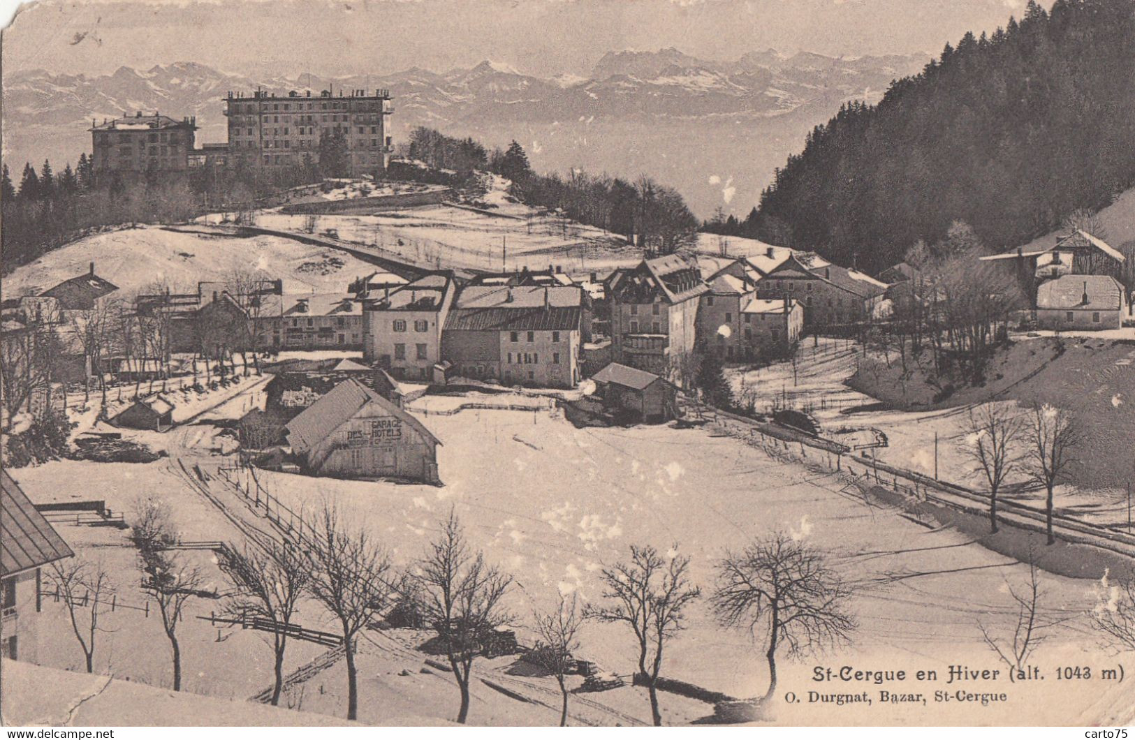 Suisse - Saint-Cergue En Hiver - Saint-Cergue