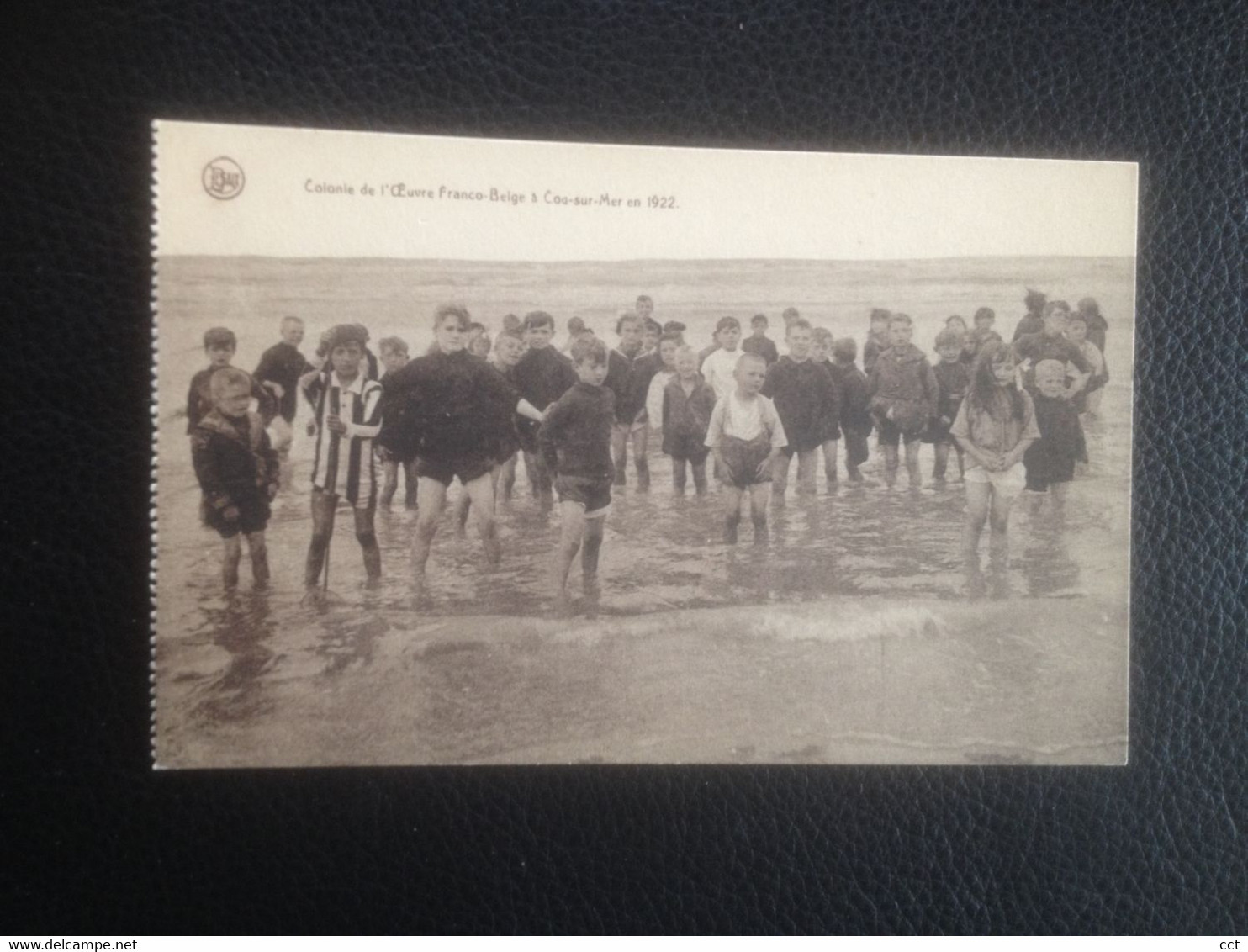 Coq Sur Mer  De Haan Aan Zee  Colonie De L'Oeuvre Franco-Belge En 1922 - De Haan