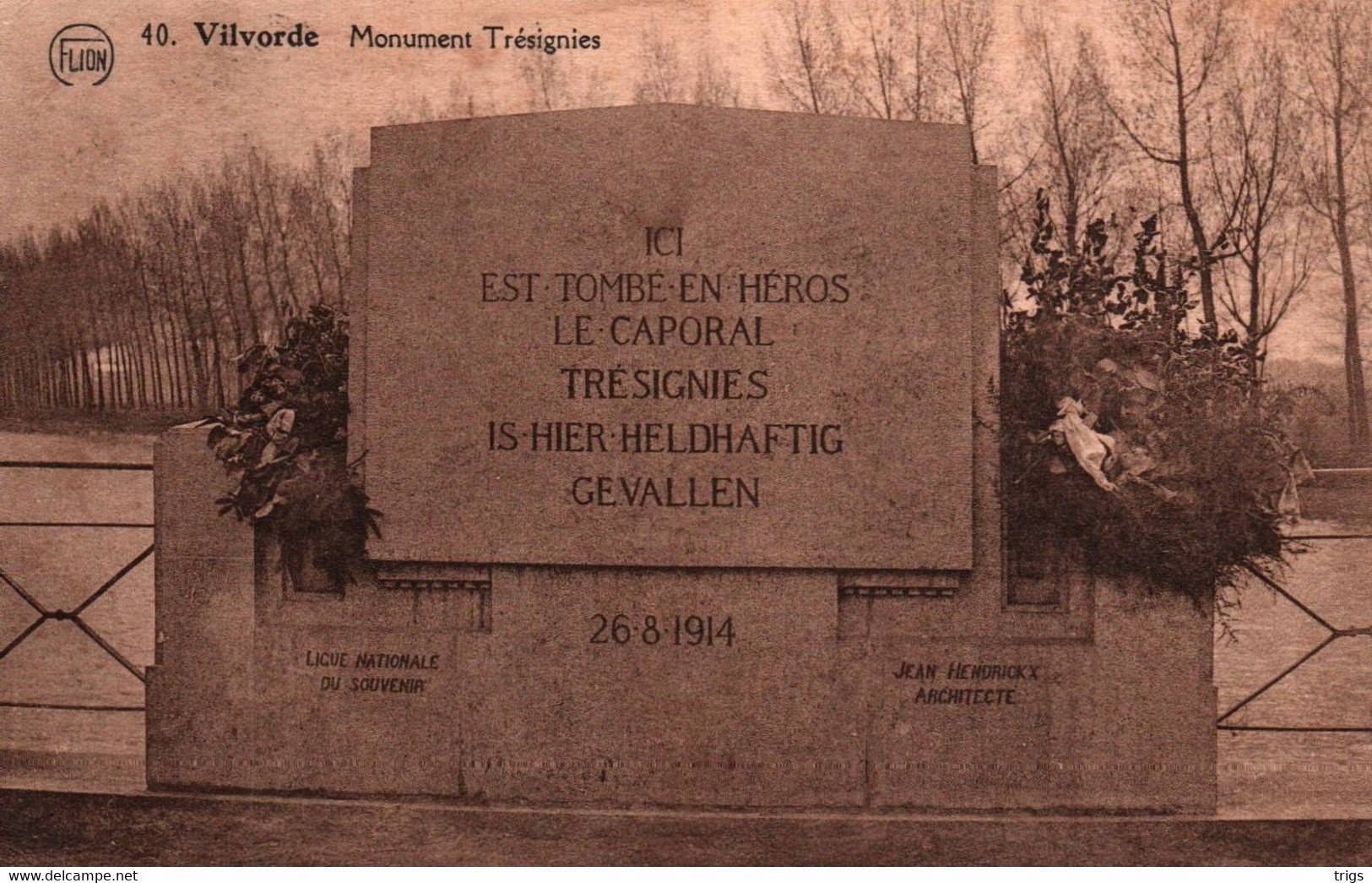 Vilvorde - Monument Trésignies - Vilvoorde