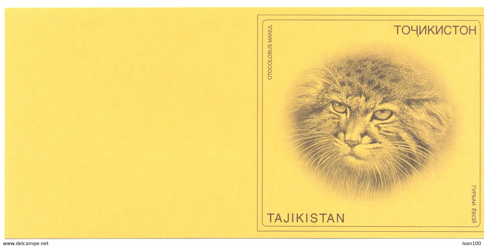1996. Tajikistan, WWF, Wild Cats, Booklet With Text On  Tajik, Mint/** - Tajikistan