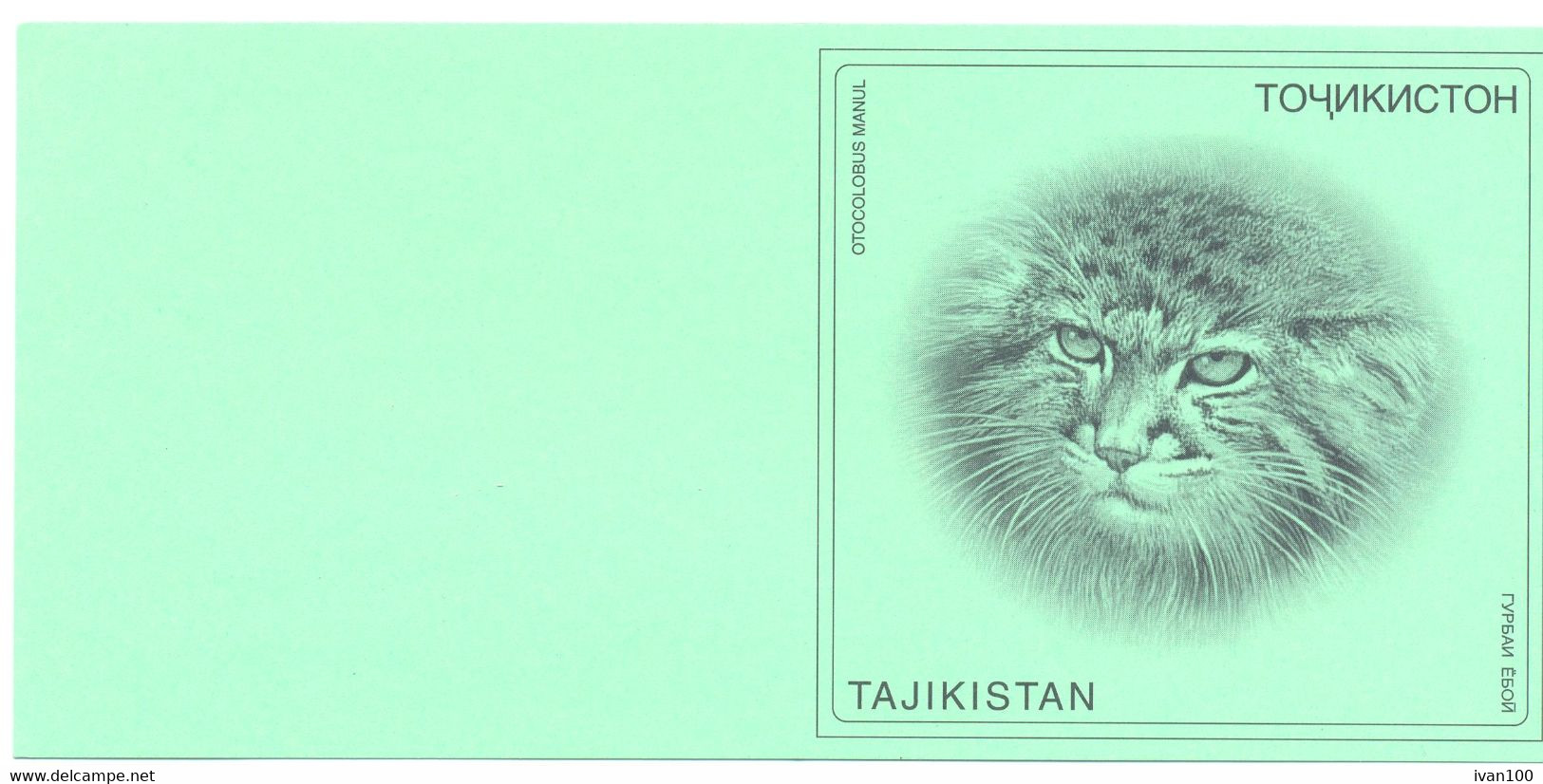 1996. Tajikistan, WWF, Wild Cats, Booklet With Text On Russian, Mint/** - Tadzjikistan