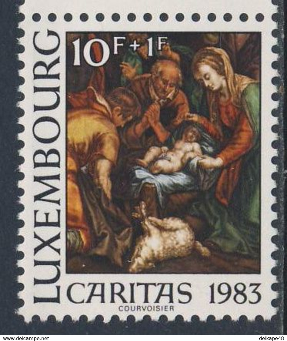 Luxemburg Luxembourg 1983 Mi 1088 YT 1038 SG 1121 ** Adoration Of The Shepherds, Lucas Bosch / Anbetung Der Hirten - Cuadros