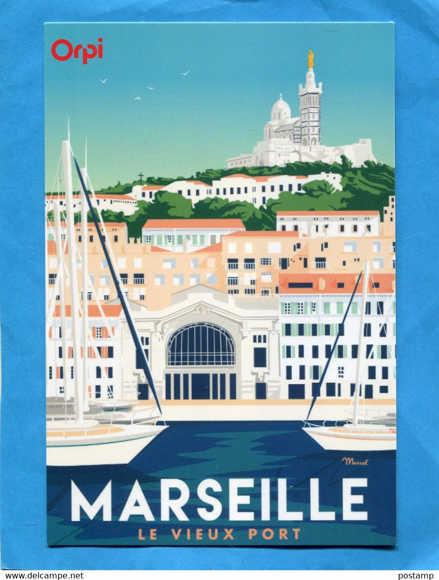 Pseudo Carte Entier Postal-MARSEILLE ORPI- - Pseudo-interi Di Produzione Privata