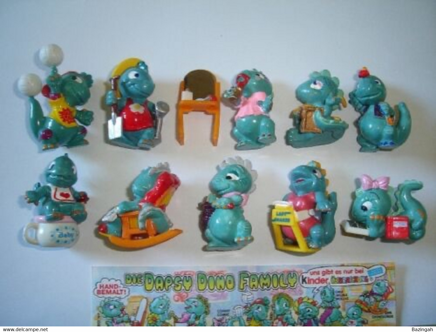 Dapsy Dino Family + BPZ - 1997 - Lots