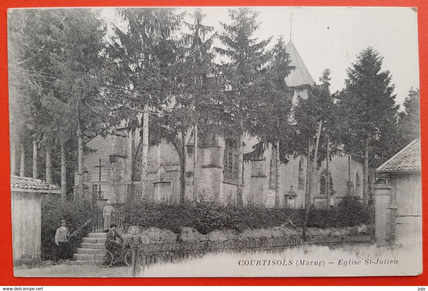 51 -  COURTISOL (Marne ) Eglise StJulien - Courtisols