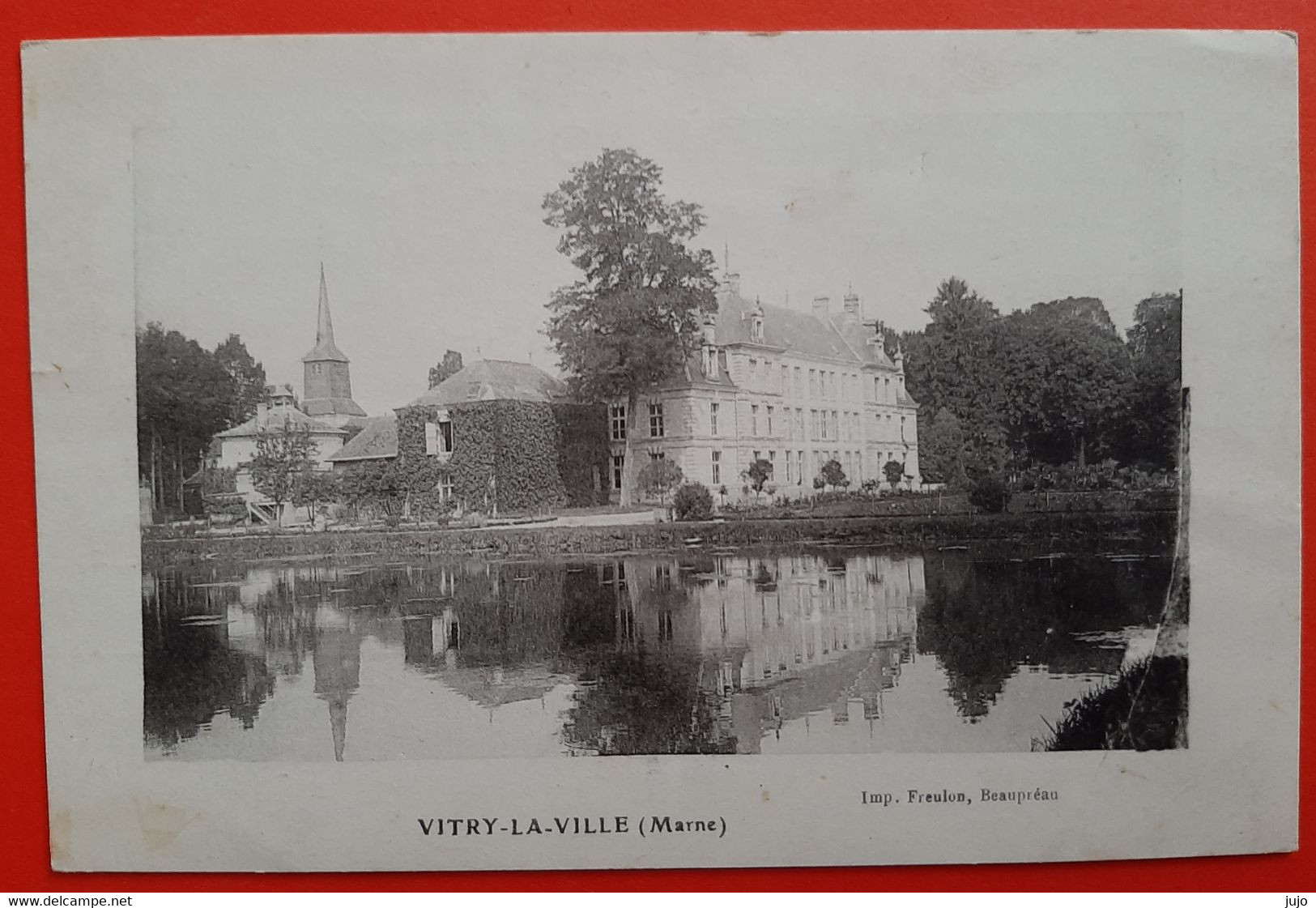 51 - VITRY  LA  VILLE  (Marne) -  (Chateau Et Eglise) - Vitry-la-Ville