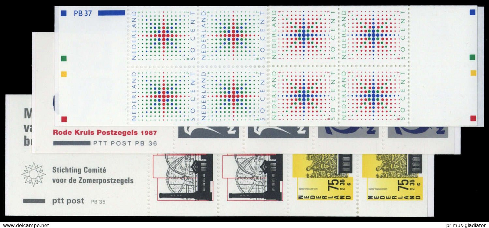 1987, Niederlande, MH 36-38, ** - Sonstige & Ohne Zuordnung