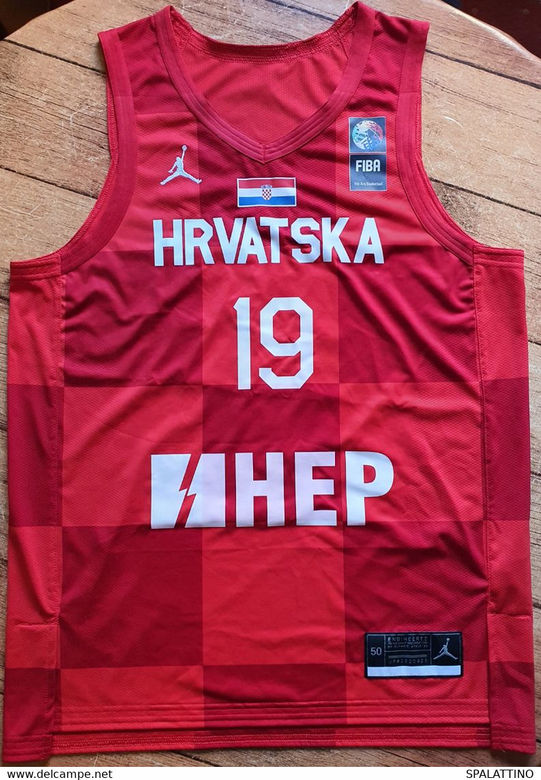 CROATIA MEN'S NATIONAL BASKETBALL TEAM- ŠAMANIĆ SHIRT JERSEY, SAN ANTONIO SPURS - Habillement, Souvenirs & Autres