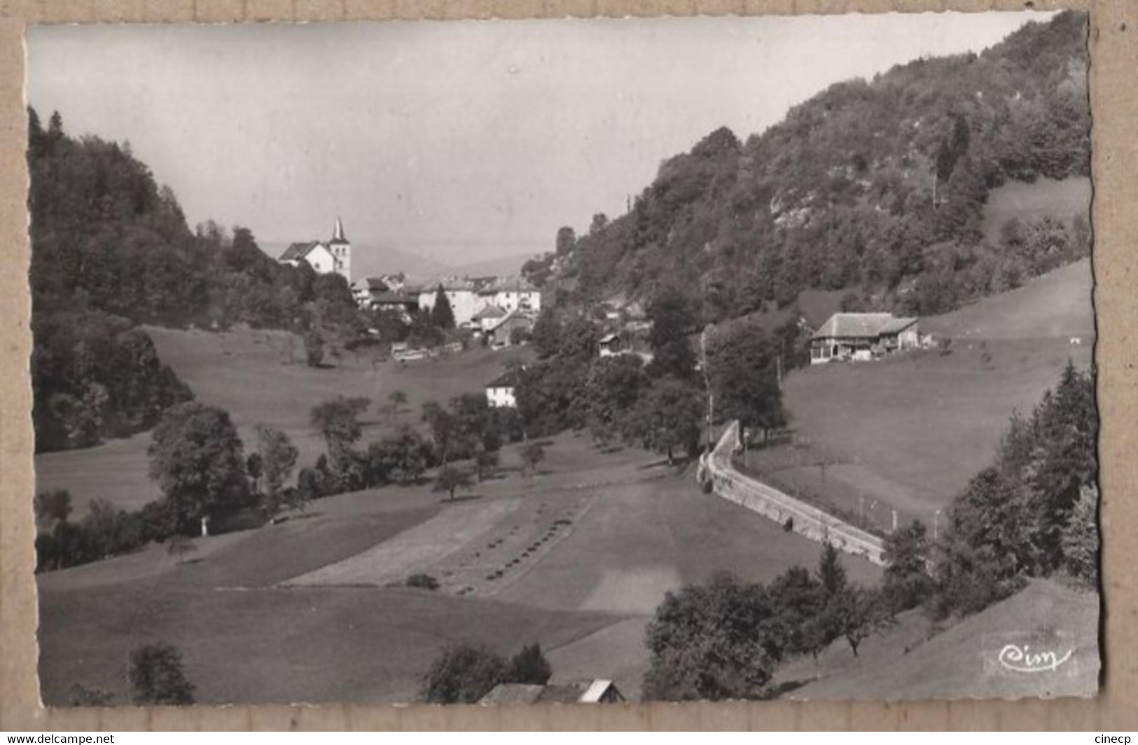 CPSM 73 - LE CHATELARD - Route De Saint-Pierre D'Albigny - Jolie Vue Générale Du Village - Le Chatelard