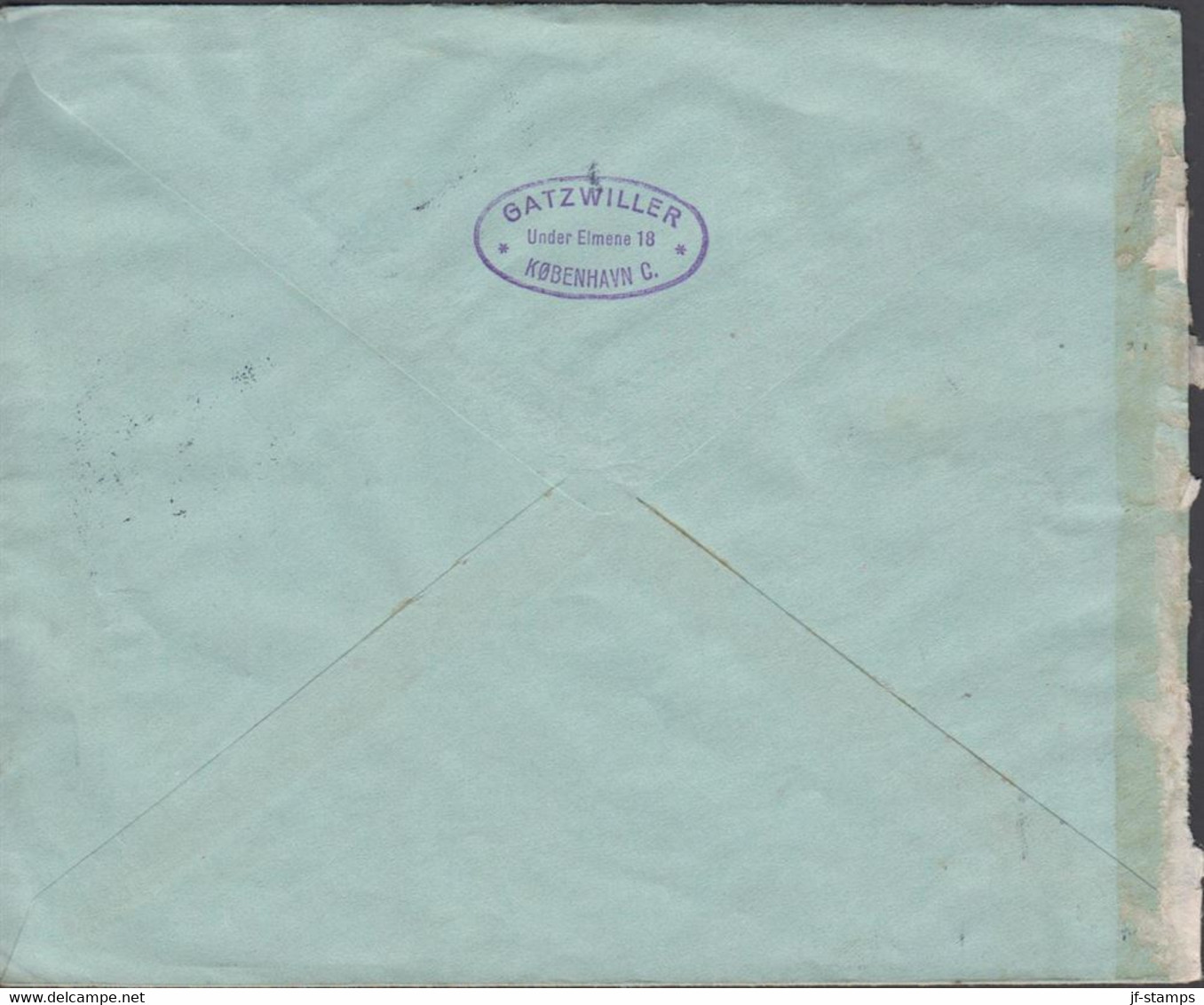 1919. DANMARK.  4 On 8 øre + 4-block 1 øre + 12 øre Christian X On Cover From KJØBENHAVN... (Michel 99 + 40Z) - JF432932 - Cartas & Documentos
