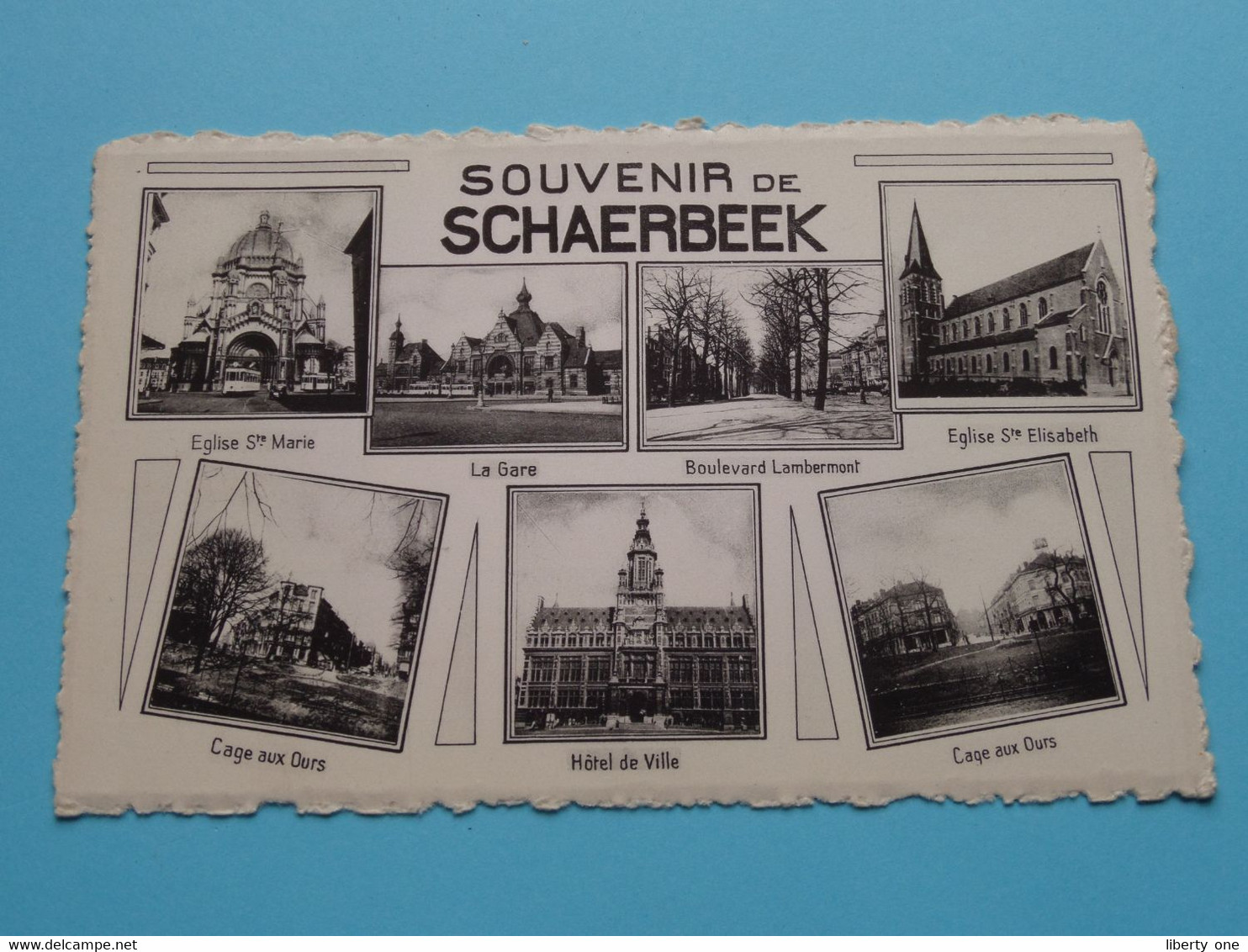 Souvenir De SCHAERBEEK ( Edit. : ? ) Anno 19?? ( Zie Foto ) ! - Schaerbeek - Schaarbeek