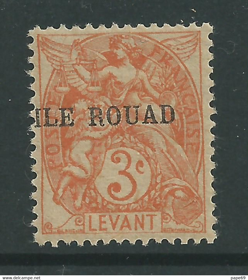 Rouad N° 6 XX  Type Blanc : 3 C. Orange, Sans Charnière, TB - Neufs