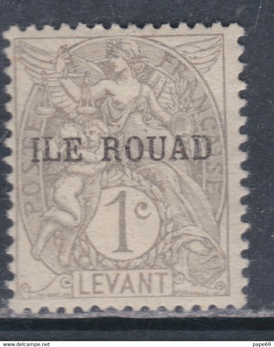 Rouad N° 4 XX  Type Blanc : 1 C. Gris, Sans Charnière, TB - Unused Stamps