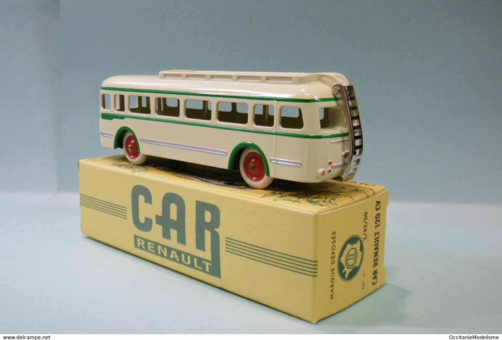 CIJ - CAR RENAULT 120cv Autobus Autocar Réédition Réf. 3/42/00 Neuf - CIJ