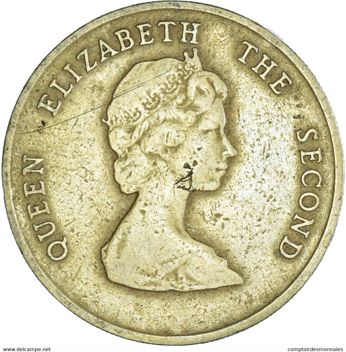 Monnaie, Etats Des Caraibes Orientales, Dollar, 1981 - Caraïbes Orientales (Etats Des)
