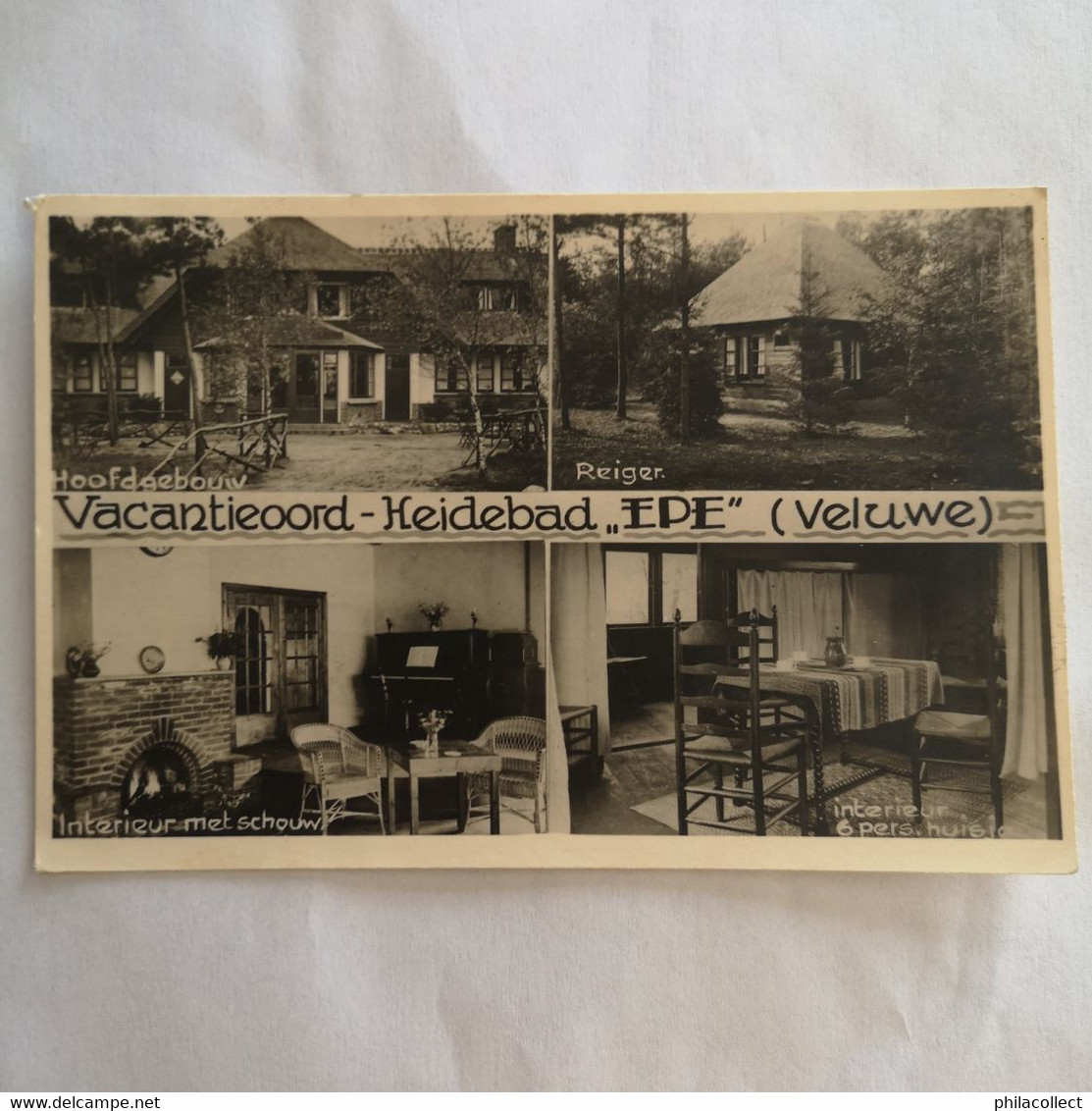 Epen (Gld.) Vacantieoord Heidebad 194? - Epe