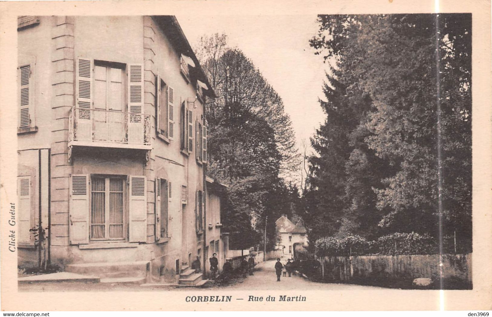 CORBELIN (Isère) - Rue Du Martin - Corbelin