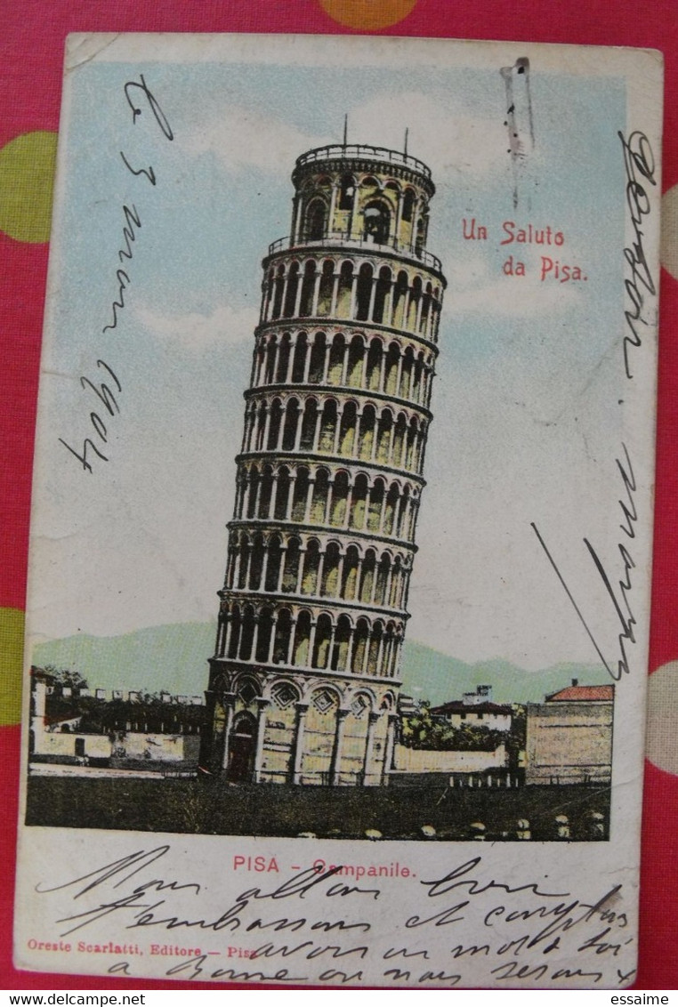 Carte Postale. Italie. Toscane. Pisa. Campanile - Pisa