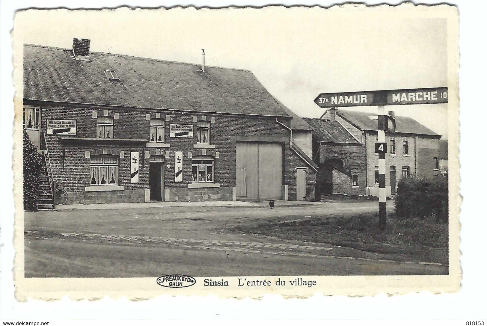 Sinsin   L'entrée Du Village - Somme-Leuze