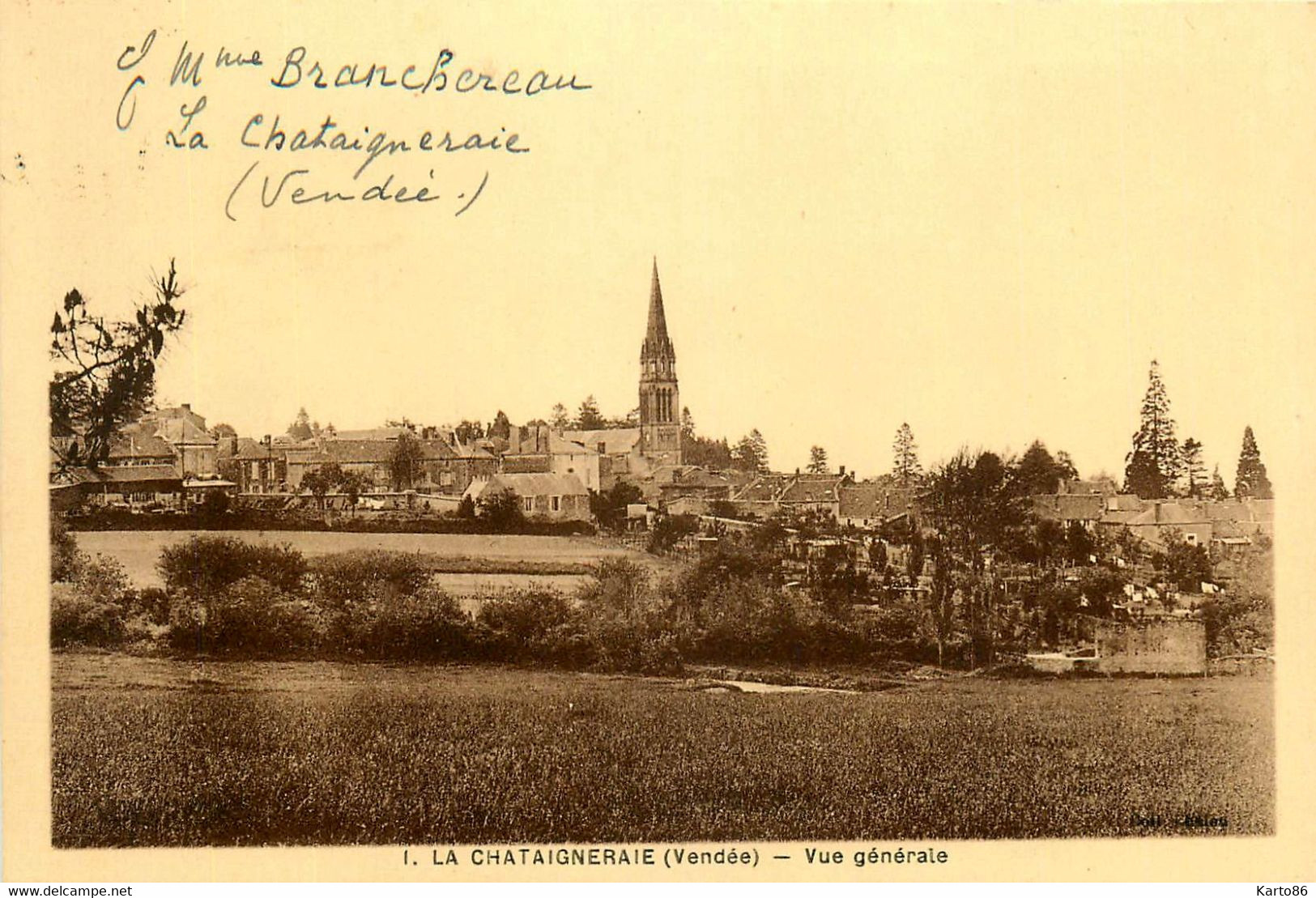 La Chataigneraie * Vue Générale Sur Le Village - La Chataigneraie