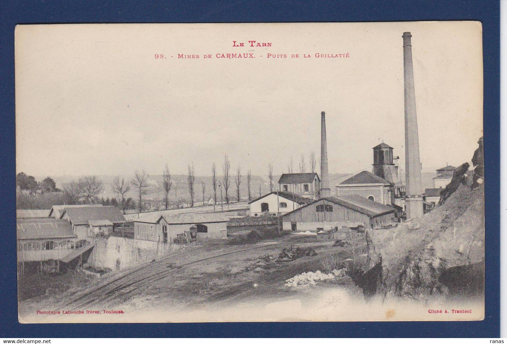 CPA [81] Tarn > Carmaux Mines Mineurs Mining Non Circulé - Carmaux