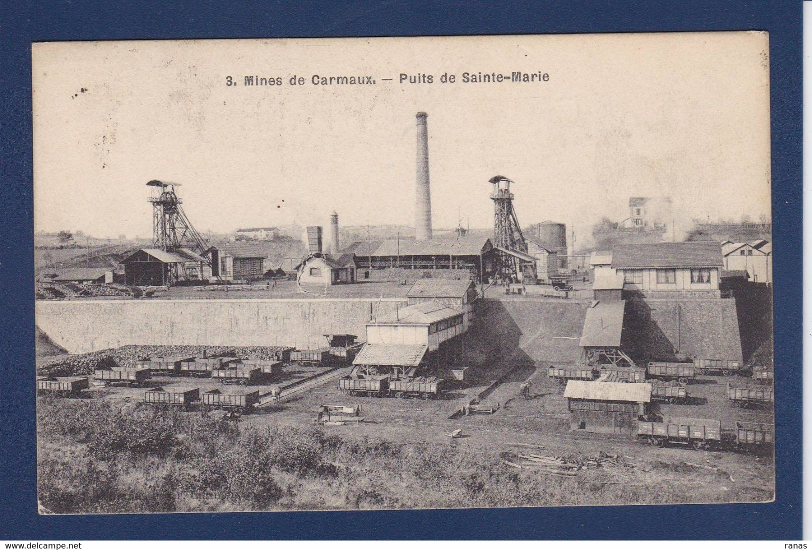 CPA [81] Tarn > Carmaux Mines Mineurs Mining Non Circulé - Carmaux