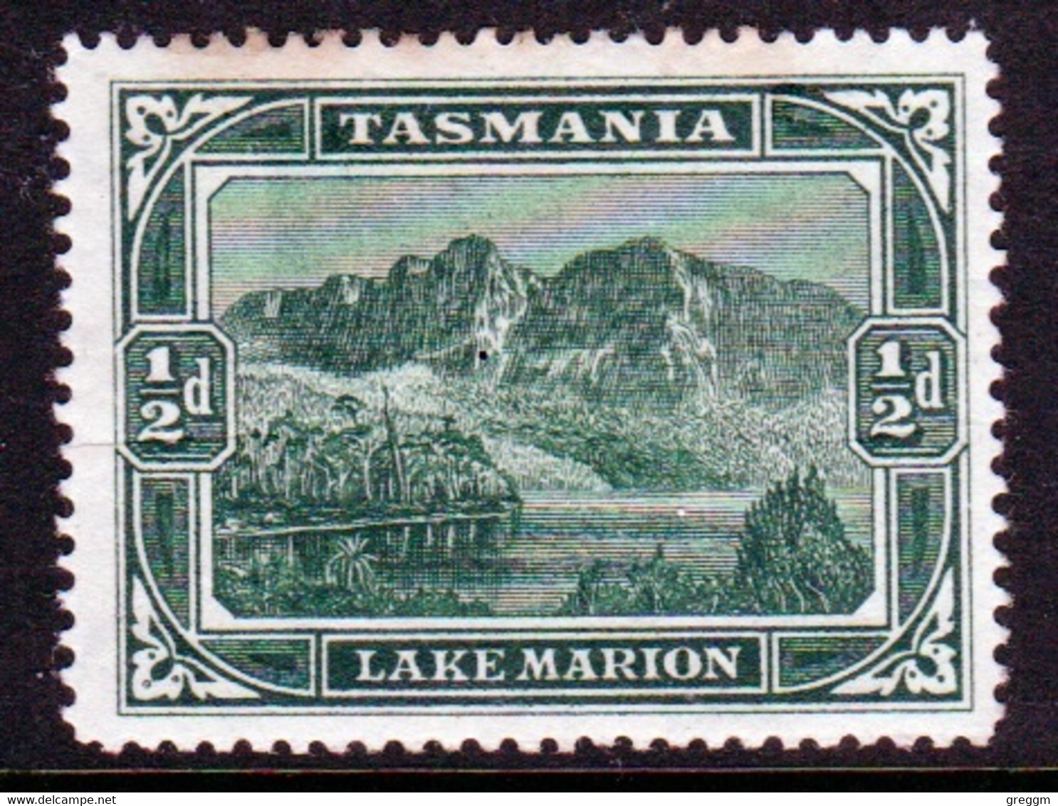 Tasmania 1899 Single  ½d Stamp In Mounted Mint With Slight Toning On Top Edge.. - Mint Stamps