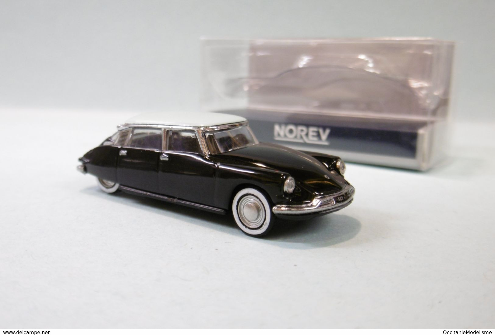 Norev - CITROEN DS 19 1958 Noir Réf. 157087 Neuf NBO HO 1/87 - Strassenfahrzeuge