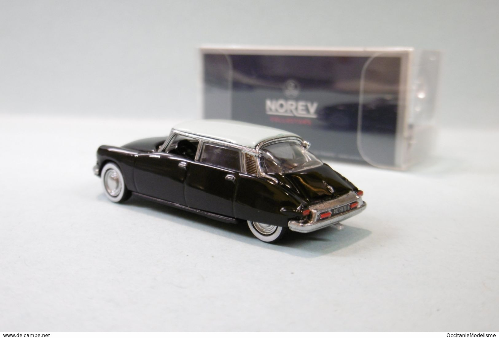 Norev - CITROEN DS 19 1958 Noir Réf. 157087 Neuf NBO HO 1/87 - Strassenfahrzeuge