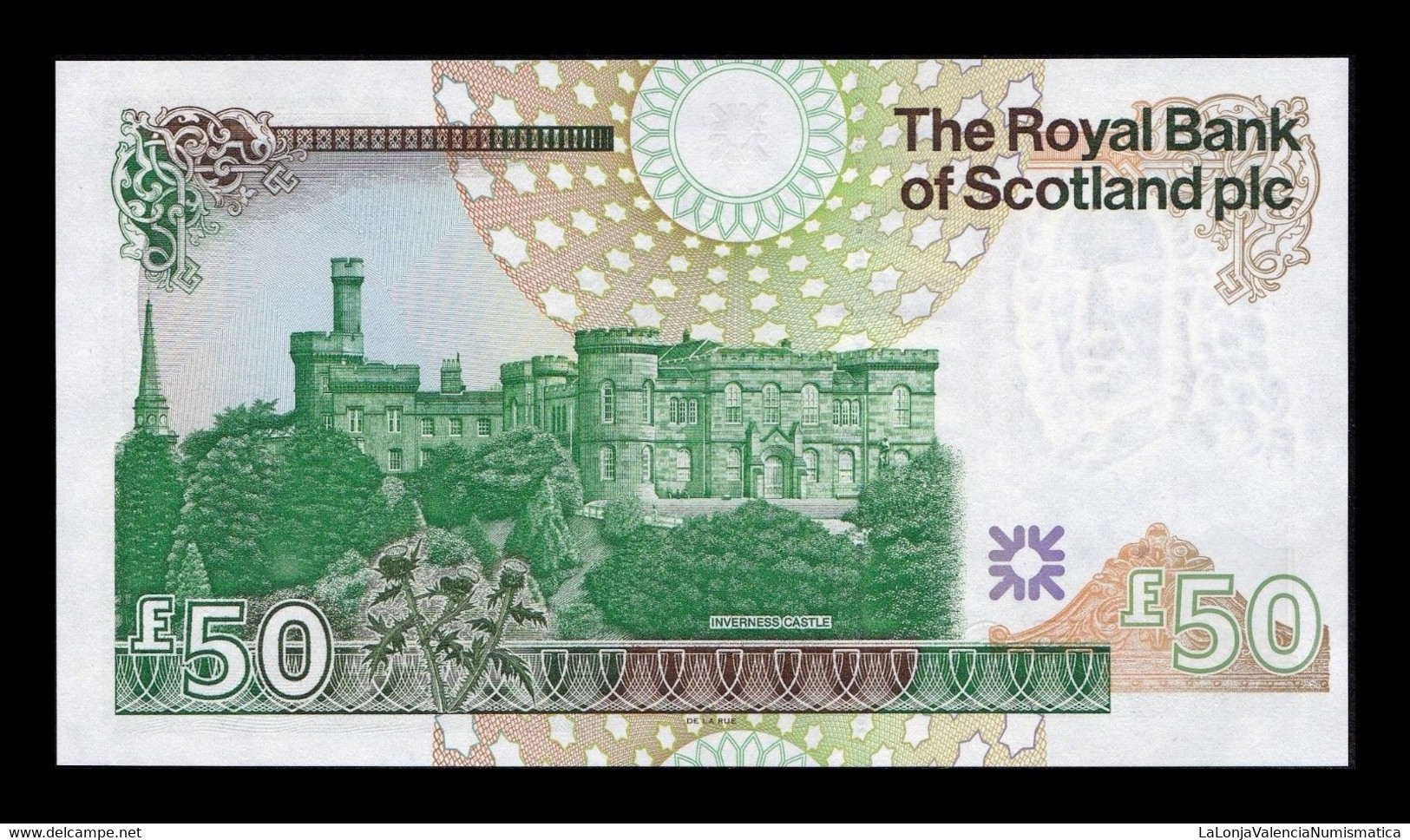 Escocia Scotland 50 Pounds The Royal Bank Of Scotland 2005 Pick 367 SC UNC - 50 Pond