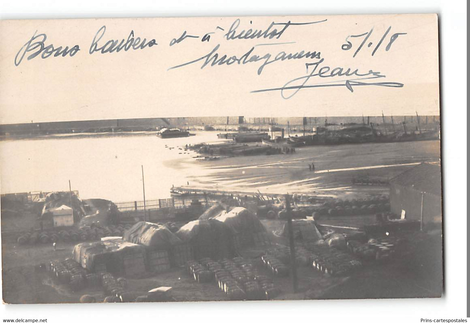 Lot De 11 Cartes Photos Sur La Catastrophe De Mostaganem 1927 - Inondation + Texte à Lire - Mostaganem