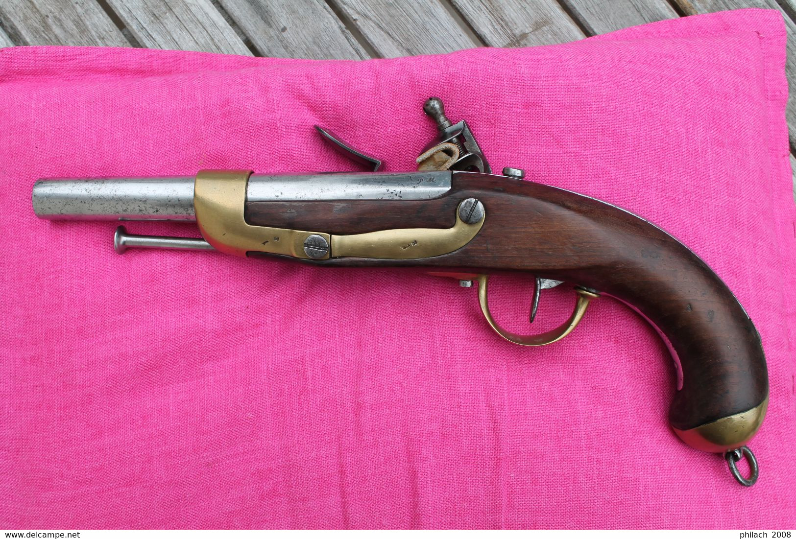 PISTOLET A SILEX MODELE 1822 - Armes Neutralisées