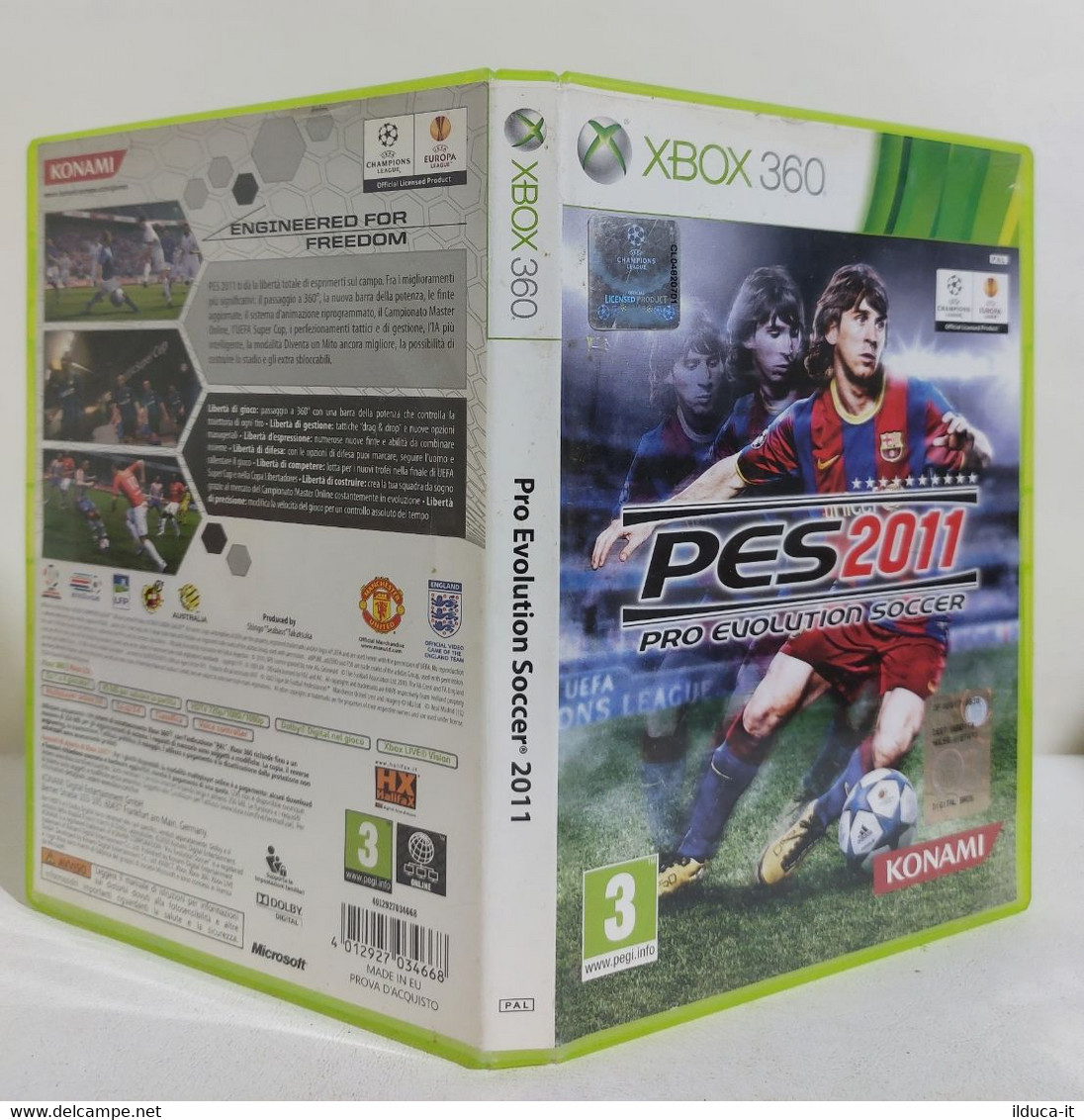 I104971 XBOX 360 - PES 11 - Pro Evolution Soccer 2011 - Konami - Xbox 360