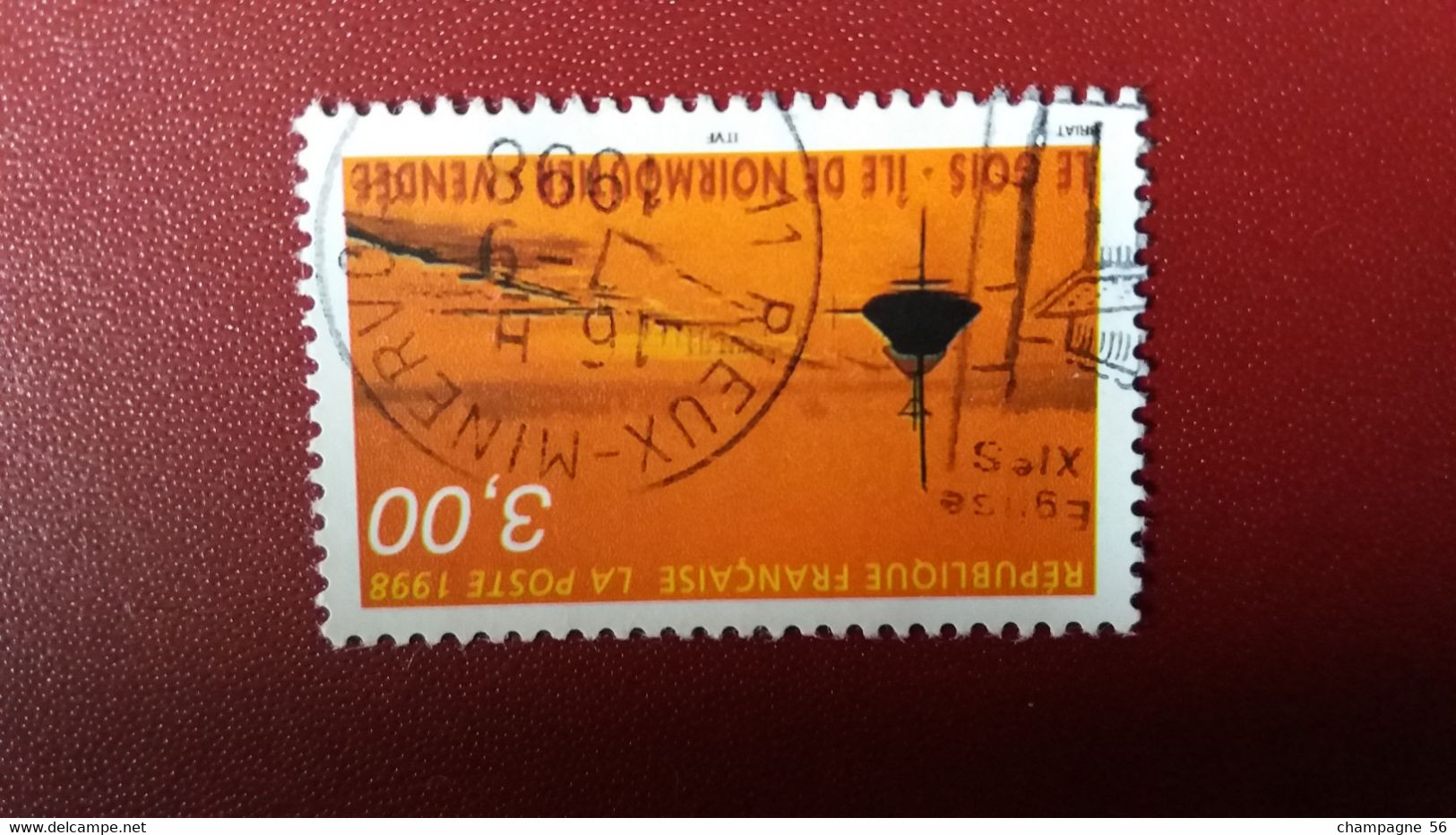 1998 N° 3167 DEDOUBLEE OBLITERE 7/9/1998 - Used Stamps