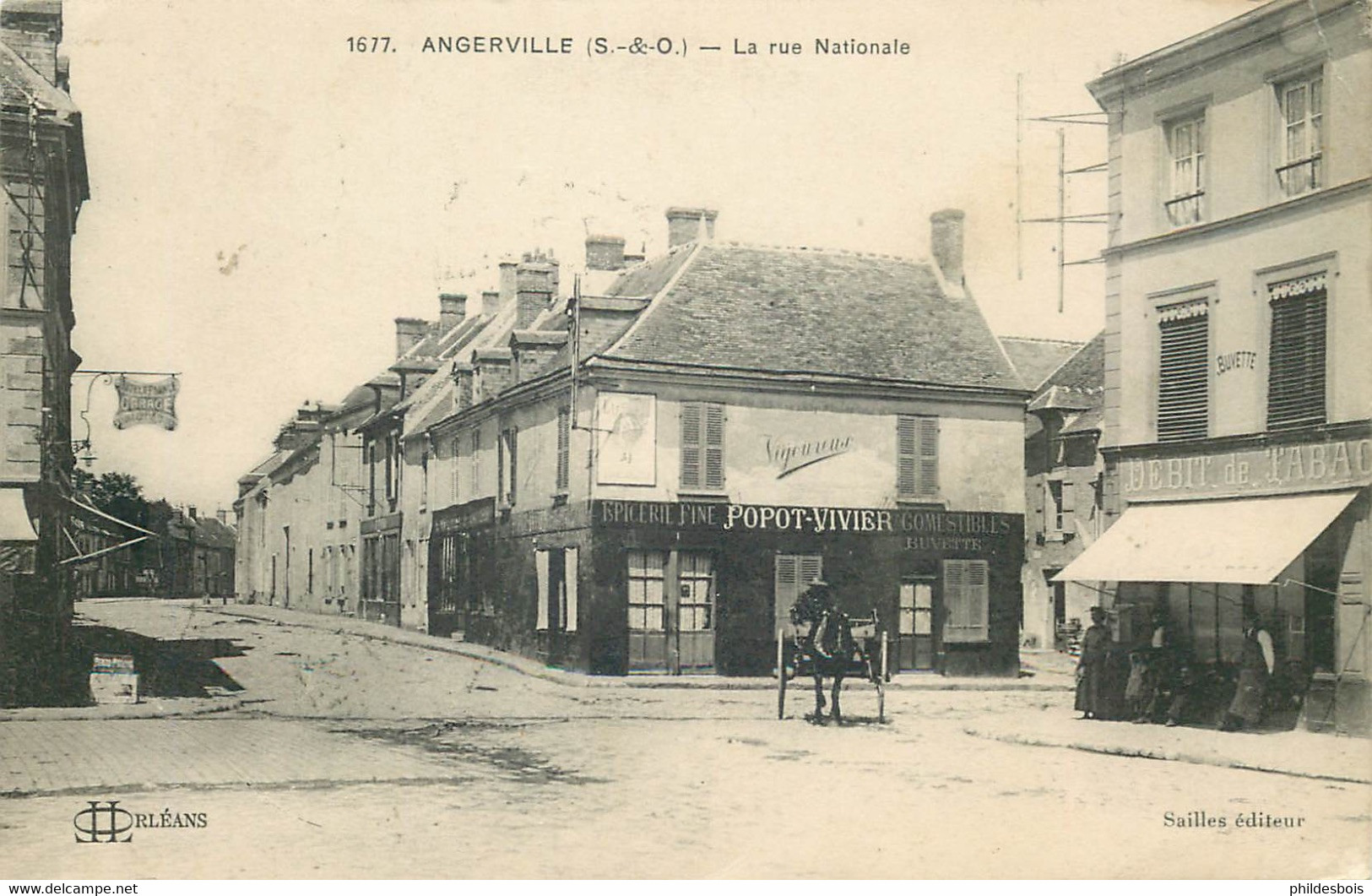 ESSONNE  ANGERVILLE  Rue Nationale - Angerville