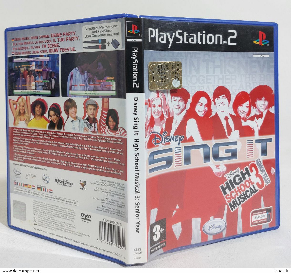 I105928 Play Station 2 / PS2 - DISNEY SING IT HIGH SCHOOL MUSICAL 3: Senior Year - PS3