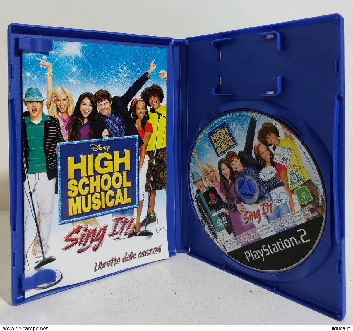 I106042 Play Station 2 / PS2 - HIGH SCHOOL MUSICAL; SING IT! - Disney 2007 - Playstation 2