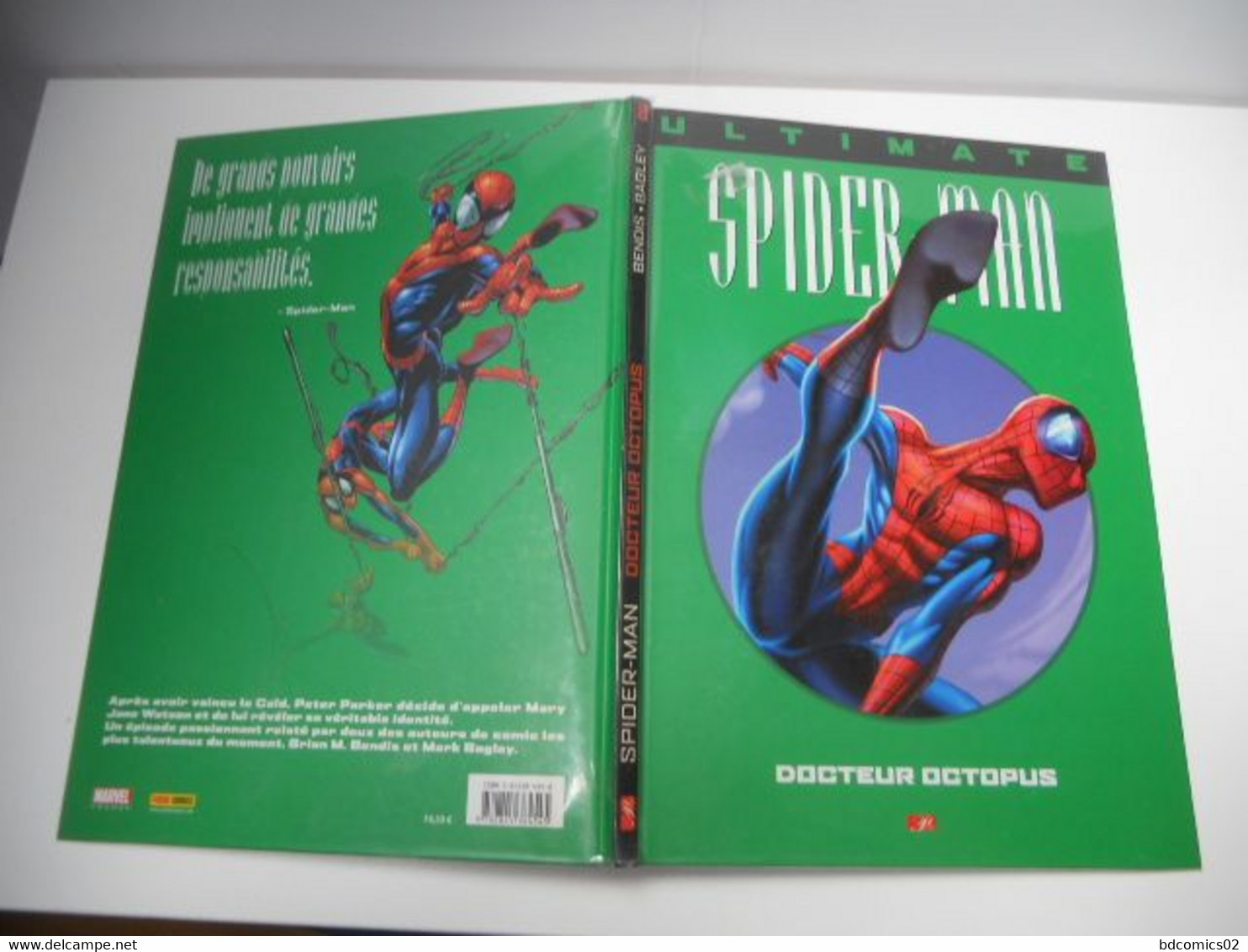 SpiderMan Ultimate Tome 8 Docteur Octopus Couverture Cartonnée Bendis Brian Michael Edition Whitman - Spider-Man