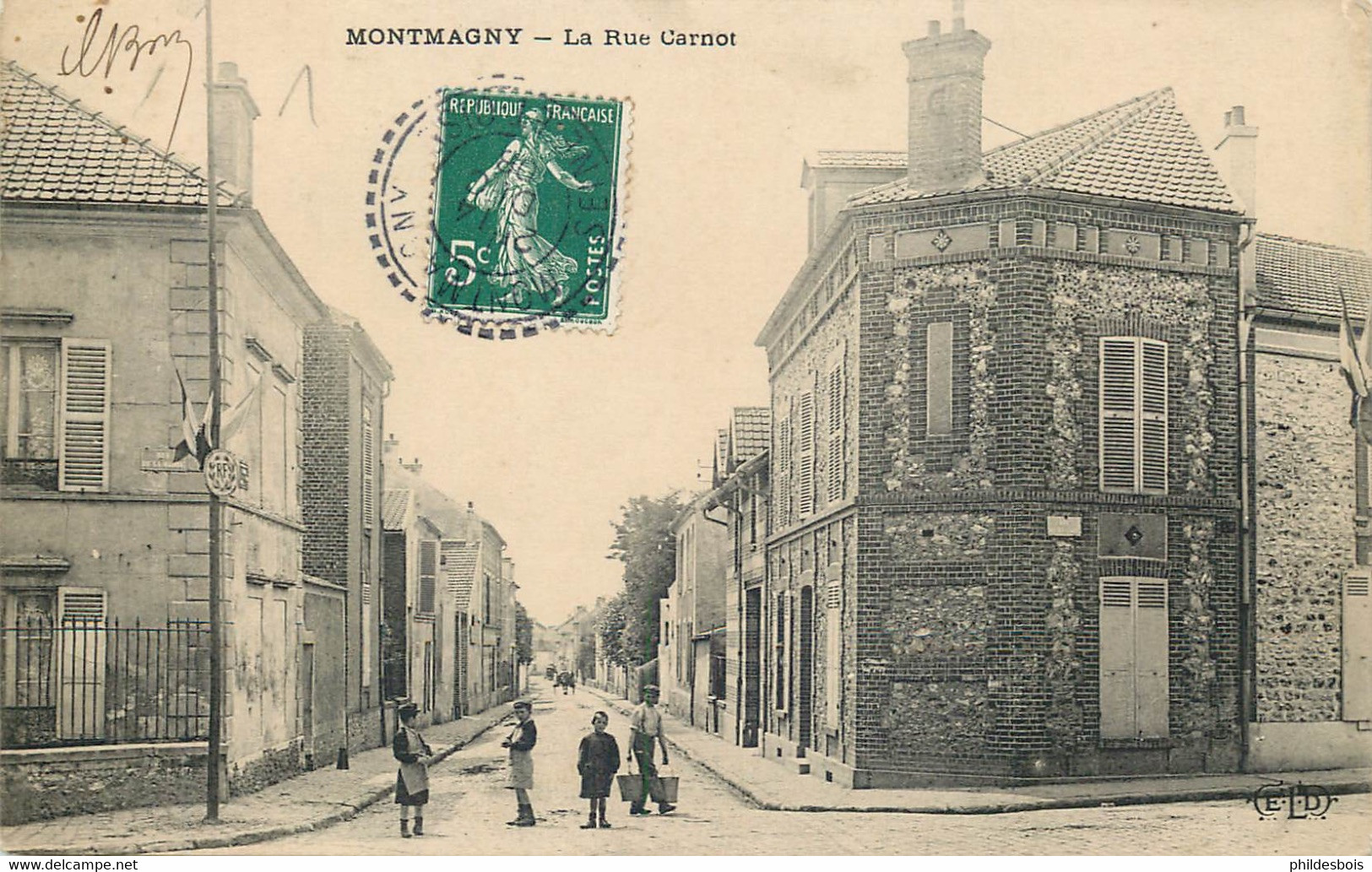 VAL D'OISE  MONTMAGNY  Rue Carnot - Montmagny