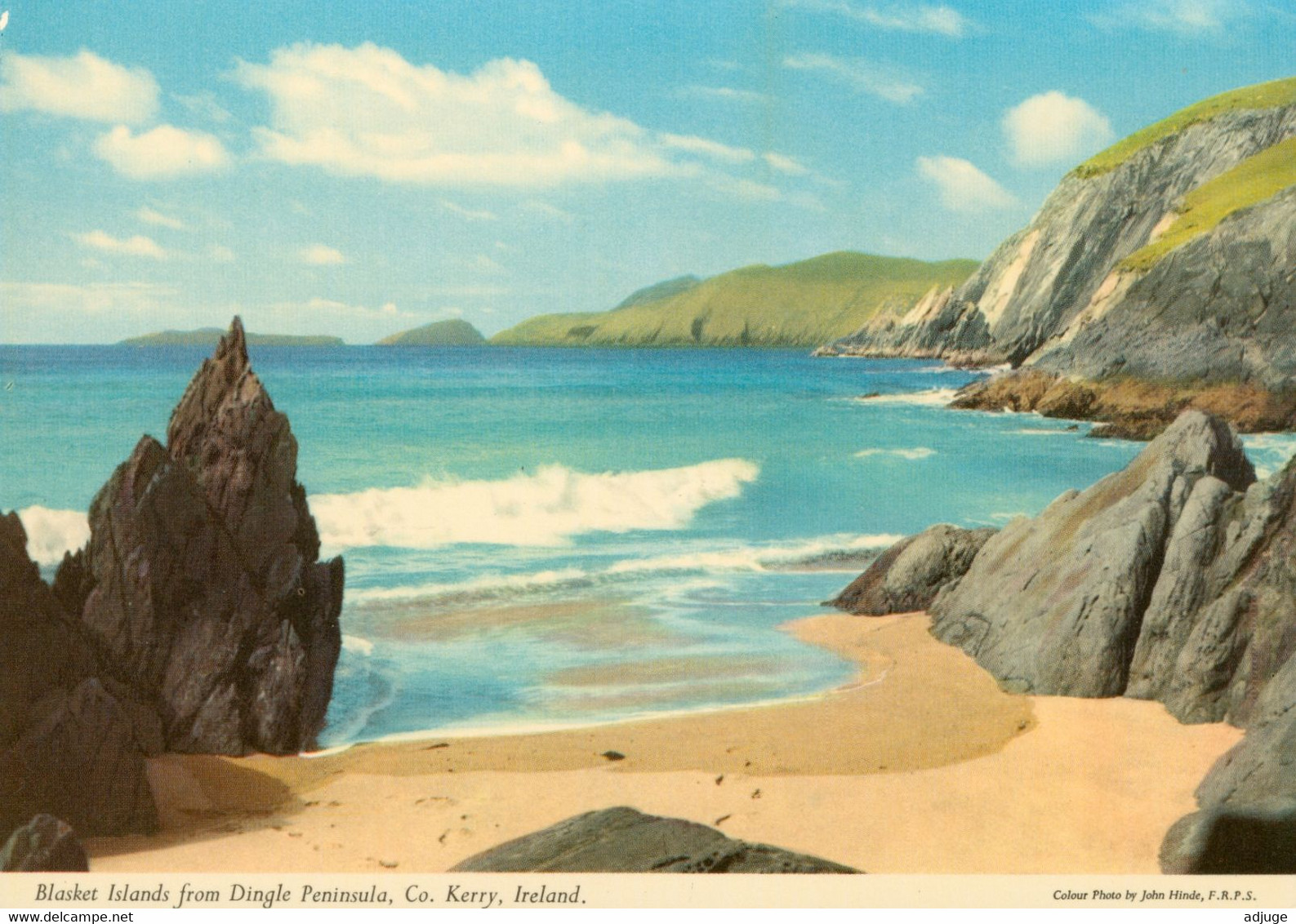 IRELAND- Blasket Islands From Dingle Pininsula, Co KERRY **Scan Recto/Verso - Kerry