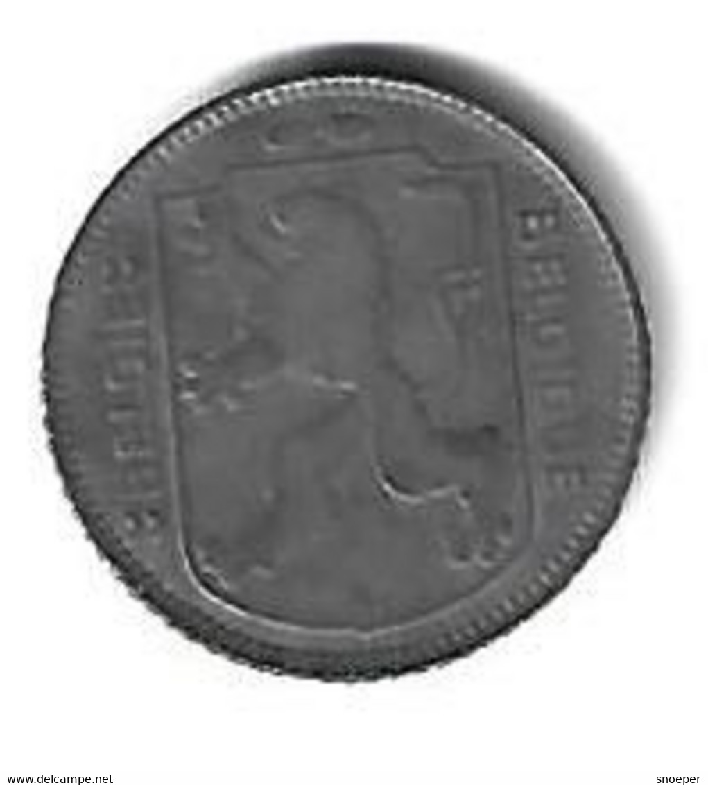 Belguim 1 Frank 1945 Dutch Vf+ - 1 Franc