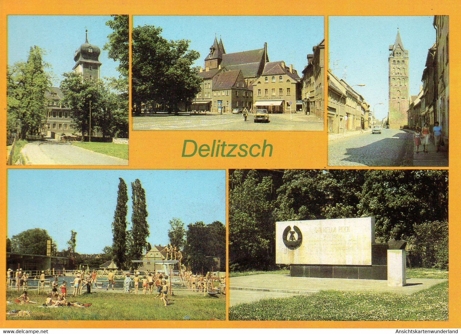 012391  Delitzsch  Mehrbildkarte - Delitzsch