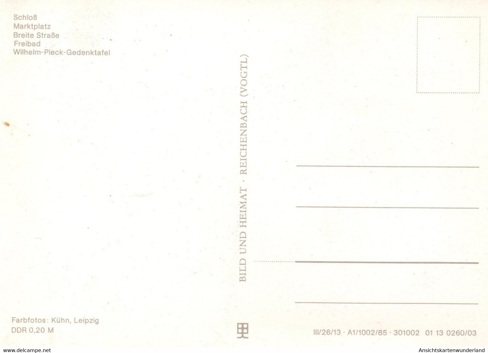 012391  Delitzsch  Mehrbildkarte - Delitzsch
