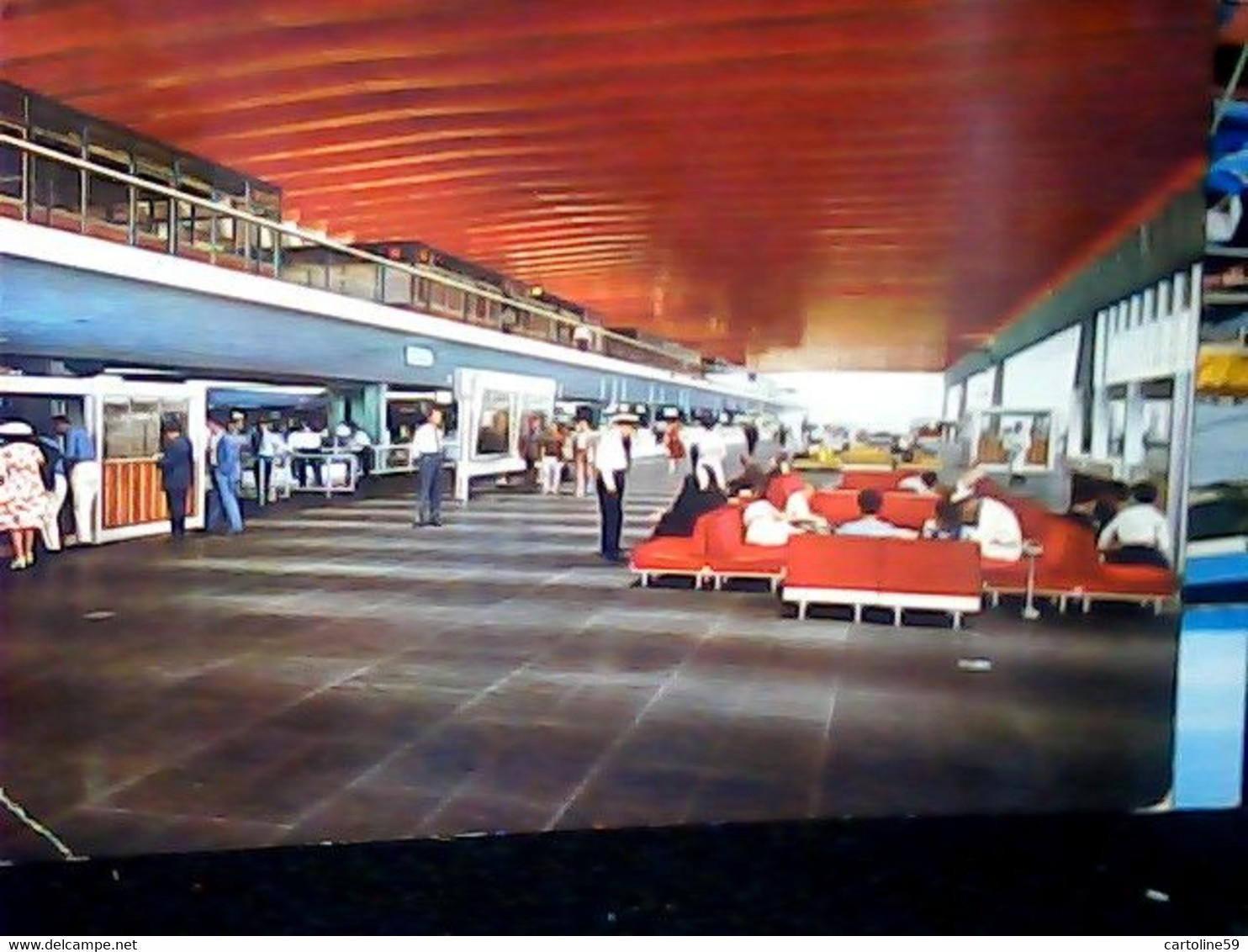 FIUMICINO INTERNO AEROPORTO LEONARDO DA VINCI AIRPORT   VB1963  IW1927 - Fiumicino