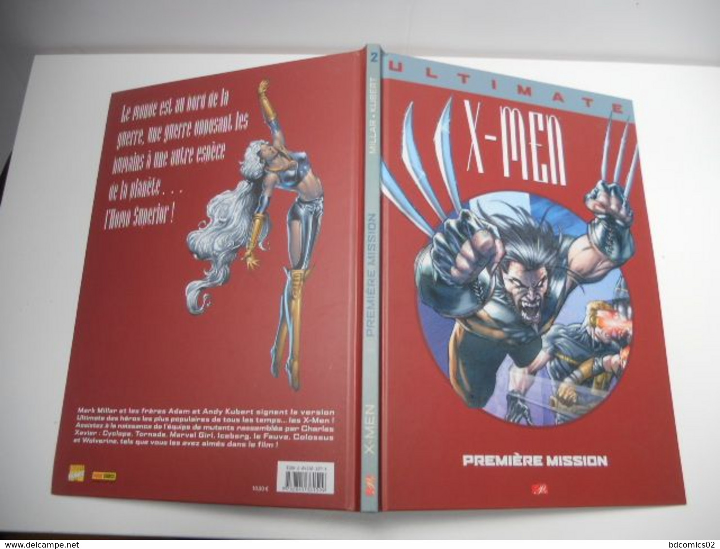 Ultimate X-Men Tome 2 - PREMIERE MISSION Couverture Cartonnée PRESTIGE /C1 - XMen