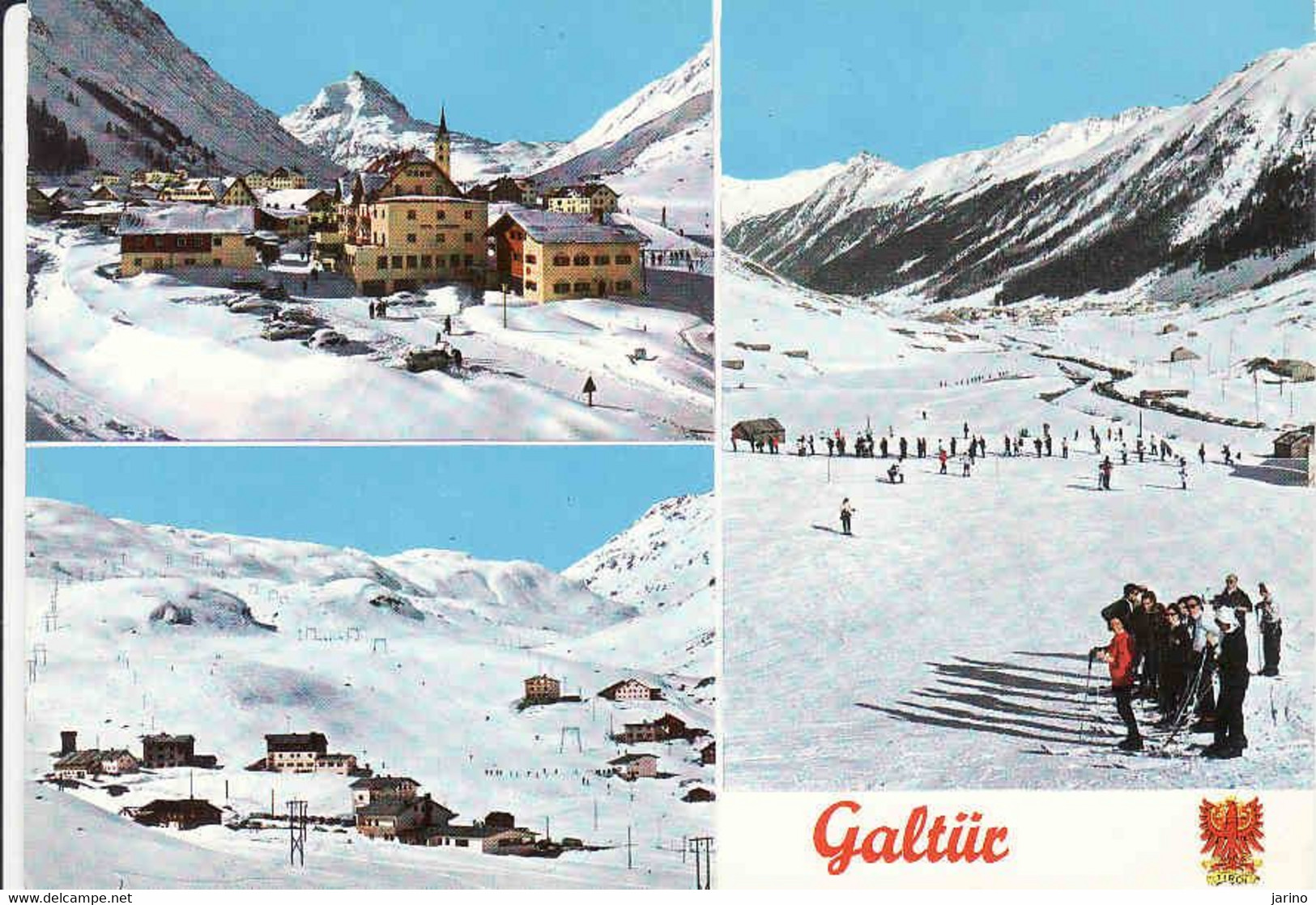 Austria > Tirol,  Galtür, Bezirk Landeck, Used 1973 - Galtür