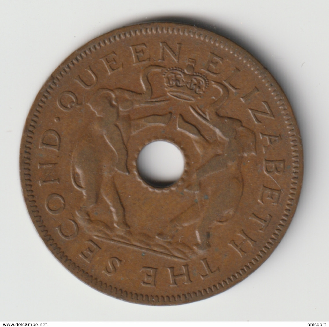 RHODESIA AND NYASALAND 1956: 1 Penny, KM 2 - Rhodesia